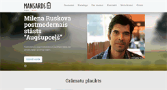 Desktop Screenshot of apgadsmansards.lv